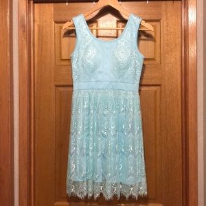 Blue Lace ModCloth Dress